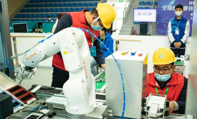 智能制造、工业机器人……新职业技术技能大赛在淄博举行